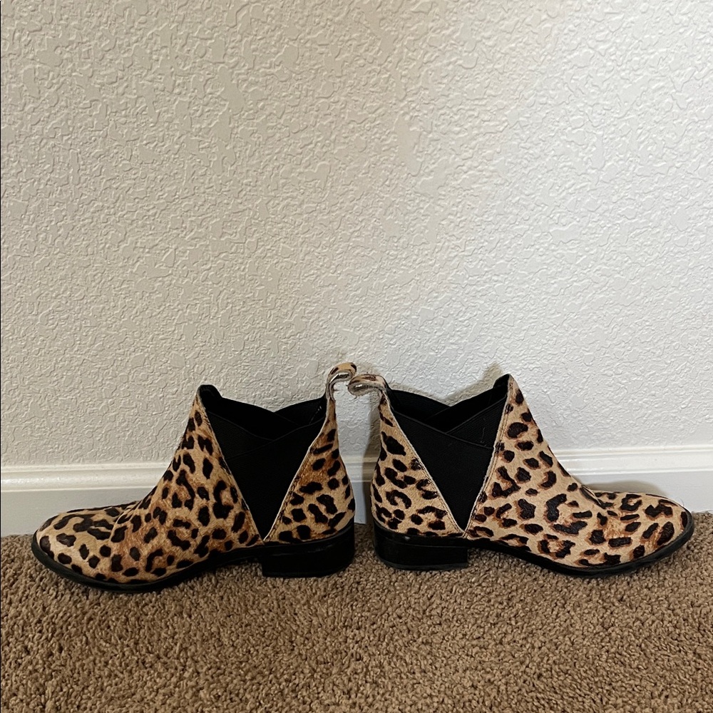 ALDO Leopard Print Ankle Boots - Picture 5 of 5